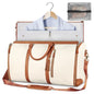 Bolsa de viaje de gran capacidad, bolso de mano para mujer, plegable, para traje, impermeable, para ropa