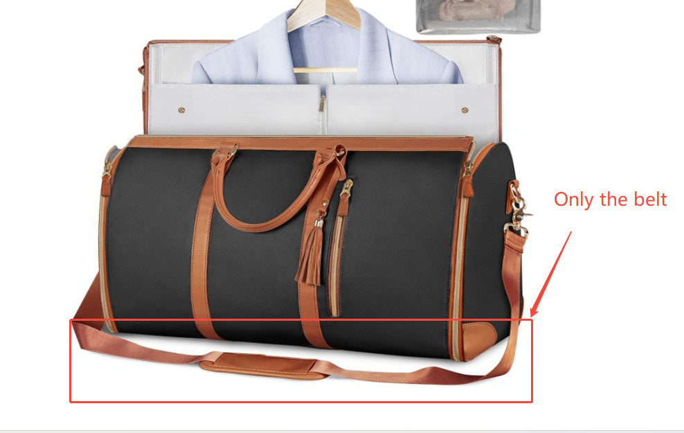 Bolsa de viaje de gran capacidad, bolso de mano para mujer, plegable, para traje, impermeable, para ropa