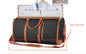 Bolsa de viaje de gran capacidad, bolso de mano para mujer, plegable, para traje, impermeable, para ropa