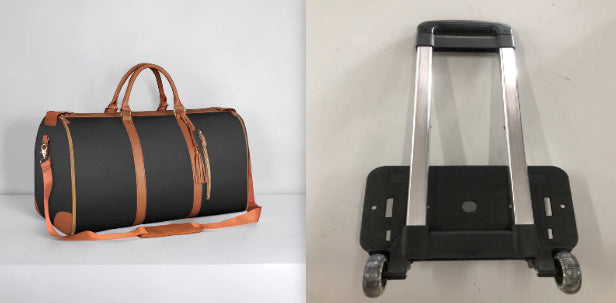 Bolsa de viaje de gran capacidad, bolso de mano para mujer, plegable, para traje, impermeable, para ropa