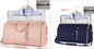 Bolsa de viaje de gran capacidad, bolso de mano para mujer, plegable, para traje, impermeable, para ropa