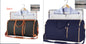 Bolsa de viaje de gran capacidad, bolso de mano para mujer, plegable, para traje, impermeable, para ropa