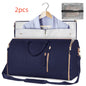 Bolsa de viaje de gran capacidad, bolso de mano para mujer, plegable, para traje, impermeable, para ropa