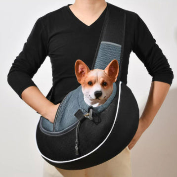 Bolsa de transporte para mascotas, bolso bandolera portátil para exteriores para perros y gatos, productos para mascotas.