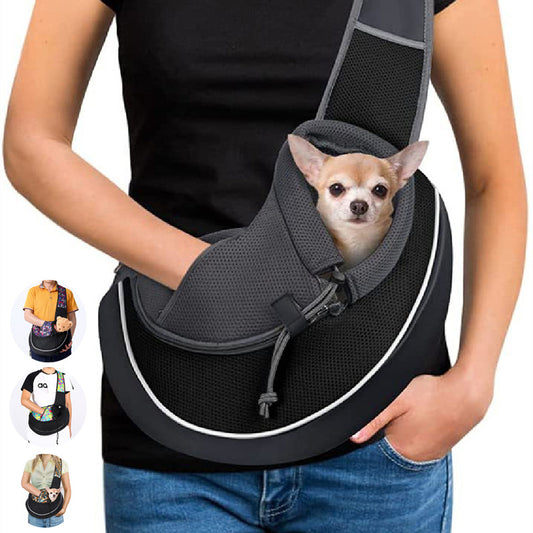 Bolsa de transporte para mascotas, bolso bandolera portátil para exteriores para perros y gatos, productos para mascotas.
