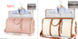 Bolsa de viaje de gran capacidad, bolso de mano para mujer, plegable, para traje, impermeable, para ropa