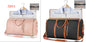 Bolsa de viaje de gran capacidad, bolso de mano para mujer, plegable, para traje, impermeable, para ropa