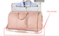 Bolsa de viaje de gran capacidad, bolso de mano para mujer, plegable, para traje, impermeable, para ropa