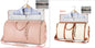 Bolsa de viaje de gran capacidad, bolso de mano para mujer, plegable, para traje, impermeable, para ropa
