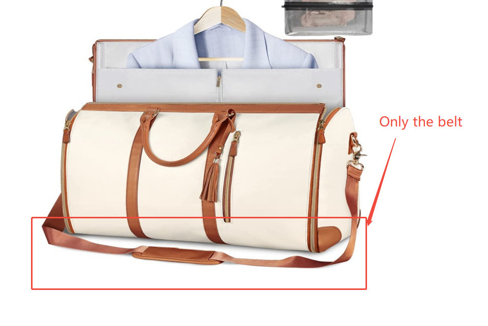 Bolsa de viaje de gran capacidad, bolso de mano para mujer, plegable, para traje, impermeable, para ropa