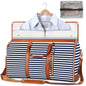 Bolsa de viaje de gran capacidad, bolso de mano para mujer, plegable, para traje, impermeable, para ropa