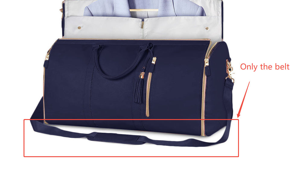 Bolsa de viaje de gran capacidad, bolso de mano para mujer, plegable, para traje, impermeable, para ropa