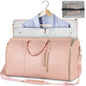 Bolsa de viaje de gran capacidad, bolso de mano para mujer, plegable, para traje, impermeable, para ropa